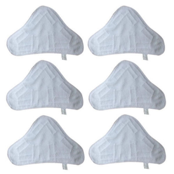 H2O X2, X5, X10 Series Triangular Microfibre Cleaning Pads Pack (6)