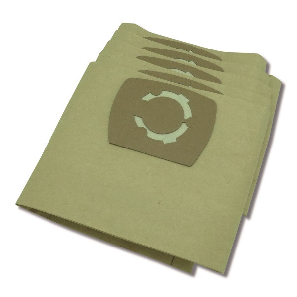 Inox 1250 PAPER Vacuum Cleaner Paper Bag Pack (5)