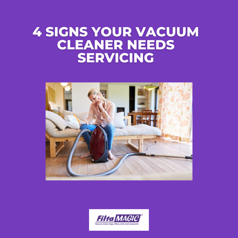 4 easy ways to tell your vacuum cleaner needs servicing