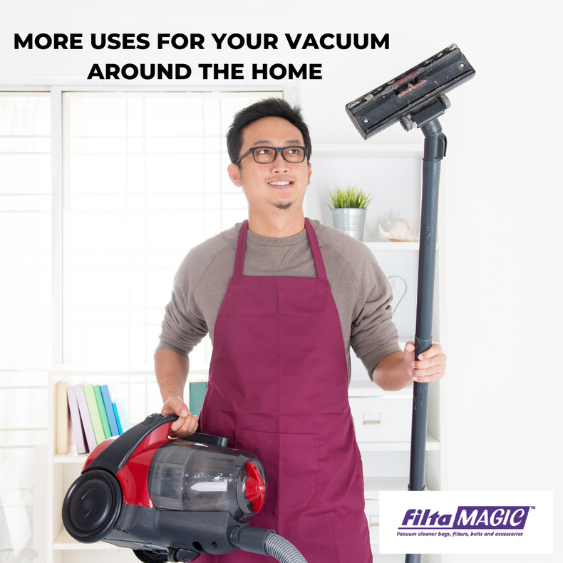 Other uses for your vacuum around the home