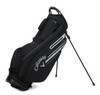 A black Callaway Chev golf stand bag