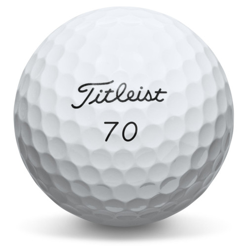 A single Titleist Pro V1 Special Play golf balls with the number 70