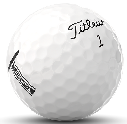 A single Titleist Tour Soft golf ball