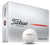 A red and silver box of Titleist Pro V1x Special Play numbers golf balls