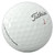A single white Pro V1x Left Dash golf ball