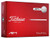 A red box of Titleist TruFeel AIM 360 golf balls