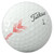 A Titleist TruFeel AIM 360 golf balls