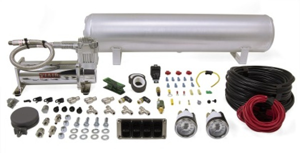 Air Lift Performance 4-Way Manual Control system 1/4" Air Lines Kit
