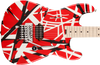 Pre-order! EVH Striped Series electric guitar Red/Black/White Stripes