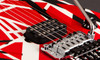 Pre-order! EVH Striped Series electric guitar Red/Black/White Stripes