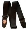 CAPITOL GUITARS 2" POLYPRO GUITAR STRAP W/TRI GLIDE & LEATHER ENDS - CHOOSE COLOR