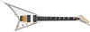 Pre-Order! 2023 Jackson MJ Series Rhoads RR24MG electric guitar White with Black Pinstripes