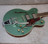 In Stock! 2023 Gretsch G2622T Streamliner semi hollow guitar in Steel Olive fini