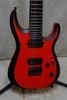 Jackson Pro Plus Series DK Modern MDK7 HT guitar Satin Red w/ Black bevels