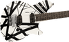 Pre-Order! 2024 EVH Wolfgang Special Striped guitar in Black / White Satin