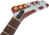 Pre-Order! 2024 EVH Striped Series Shark guitar in Red / Silver Stripes