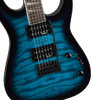 Pre-Order! 2024 Jackson JS Series Dinky JS20 DKQ 2PT Guitar in Trans Blue Burst