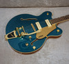 In Stock! 2024 Gretsch Electromatic Pristine LTD Center Block Double-Cut w/ Bigsby in Petrol Finish