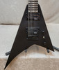 JACKSON - JS SERIES JS22-7 HT RHOADS V GUITAR SATIN BLACK