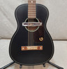 IN-STOCK! 2024 Gretsch Deltoluxe Parlor Acoustic Guitar in Black top finish