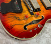 Starshine hollow body electric guitar in cherry sunburst