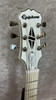 Epiphone Matt Heafy Signature Snofall Les Paul Custom electric guitar in white finish