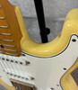 USA Suhr Custom Shop Classic S Antique electric guitar in Vintage Yellow w/ hard