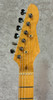 Unbranded Strat-style partscaster electric guitar in sunburst