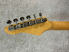 Unbranded Strat-style partscaster electric guitar in sunburst