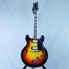 Vintage Univox Custom Hollowbody Electric Guitar in Sunburst Finish hollow body