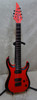 MINT! Jackson Pro Plus Series DK Modern MDK7 HT guitar Satin Red w/ Black bevels
