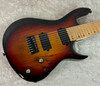 Kiesel A2 7 seven string electric guitar in sunburst finish with gigbag