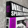 Pair of On-Stage SS7914B Wall Mount Speaker Brackets