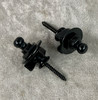 STRUKTURE PRO GUITAR STRAP LOCKS / BUTTONS SET OF 2 BLACK