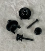 STRUKTURE PRO GUITAR STRAP LOCKS / BUTTONS SET OF 2 BLACK