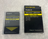 Lot of 3 Roland Sound Library R-8 Sound Data Rom Cartridges SN-R8-01 SN-R8-02 SN