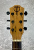 TETON CUTAWAY ACOUSTIC / ELECTRIC GUITAR SPALTED MAPLE + CASE