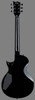 LTD EC-256 ECLIPSE GUITAR / SILVER SUNBURST TEARDROP