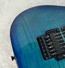 Jackson DK2 FM Dinky MIJ electric guitar in blue burst finish w/ case