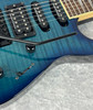 Jackson DK2 FM Dinky MIJ electric guitar in blue burst finish w/ case