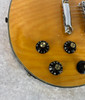 Vintage 70's MIJ LP style electric guitar in natural finish with case Fuji gen