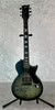 IN-STOCK - 2025 LTD EC-01FT ECLIPSE GUITAR / CHARCOAL BURST SATIN TEARDROP