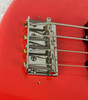 F Bass VF-4 electric bass guitar in Fiesta Red with case