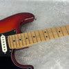 2021 MIM Fender Plus Top Stratocaster Strat HSS electric guitar  cherryburst w/