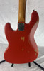 2009 Fender 60's Road Worn Jazz Bass in red finish with bag