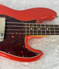 2009 Fender 60's Road Worn Jazz Bass in red finish with bag