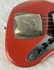 2009 Fender 60's Road Worn Jazz Bass in red finish with bag