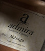 Admira Malaga classical guitar with chipboard case