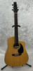Seagull acoustic electric guitar in natural with case
