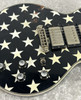 Rock N Roll Relics Thunders Custom DC LP guitar "Stars No Bars" white on black f